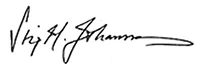 Stig H Johansson signatur